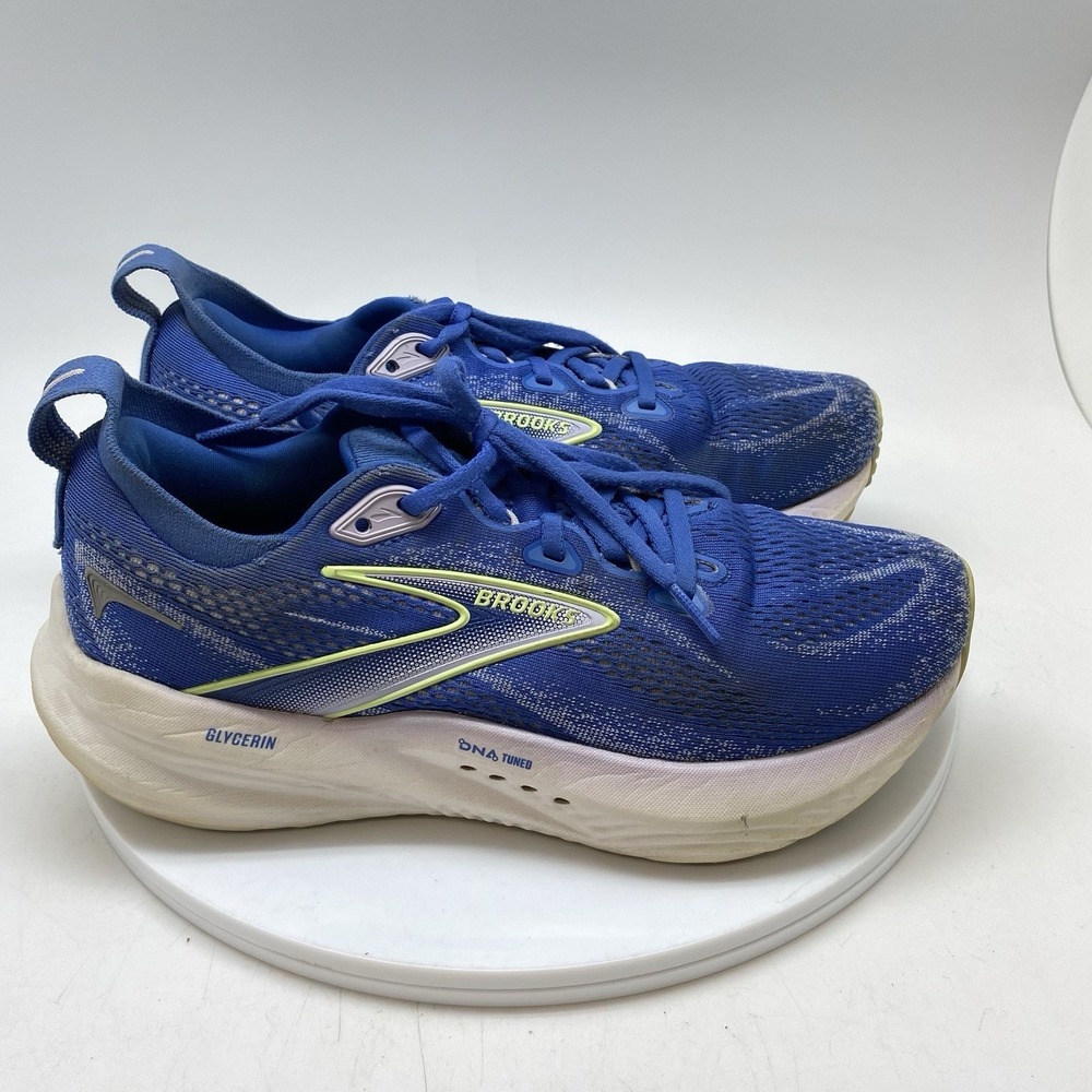 Brooks Sneakers Womens 8 B Glycerin 22 1204341B440 Blue Running Athletic Shoes
